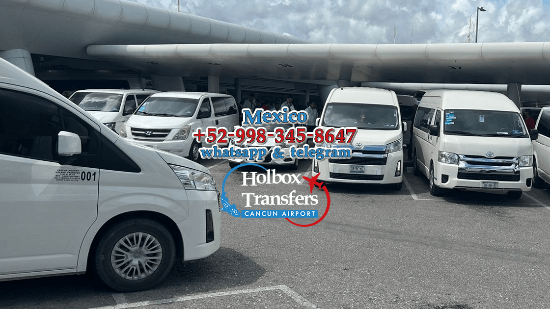 Vehículos privados de Holbox Transfers para traslados en Cancún, Chiquilá, Holbox y la Riviera Maya