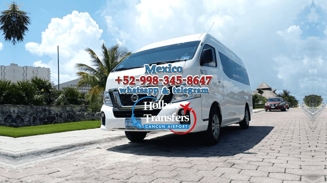 Segunda vista de los vehículos privados de Holbox Transfers